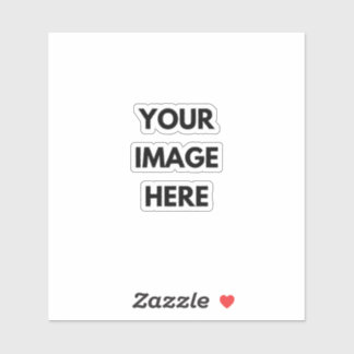 Custom Logo Photo Text Vinyl Sticker