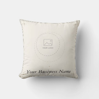 Custom Logo Pillow Personalised Business Decor