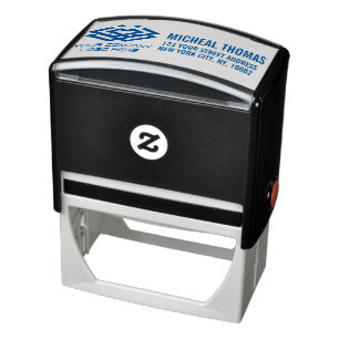 Custom logo Professional Return Address Self-inkin Self-inking Stamp