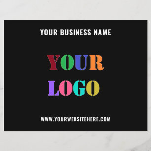 Custom Logo Promotional Business Flyer Your Colors