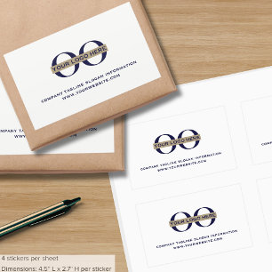 Custom Logo Promotional Business Labels