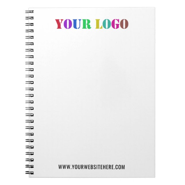 Custom Logo Promotional Business Notebook (Front)