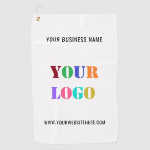 Custom Logo Promotional Business Personalised Golf Towel