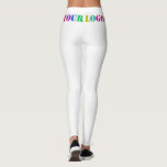 Custom Logo Promotional Business Personalised Leggings<br><div class="desc">Custom Logo and Text Promotional Business Personalised  - Add Your Logo / Image and Text / Information - Resize and move elements with customisation tool. Choose / add your favourite background colour !</div>