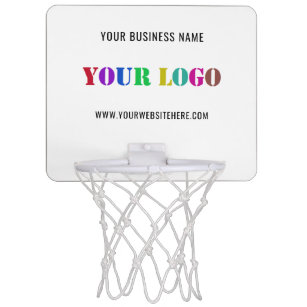 Custom Logo Promotional Business Personalised  Mini Basketball Hoop