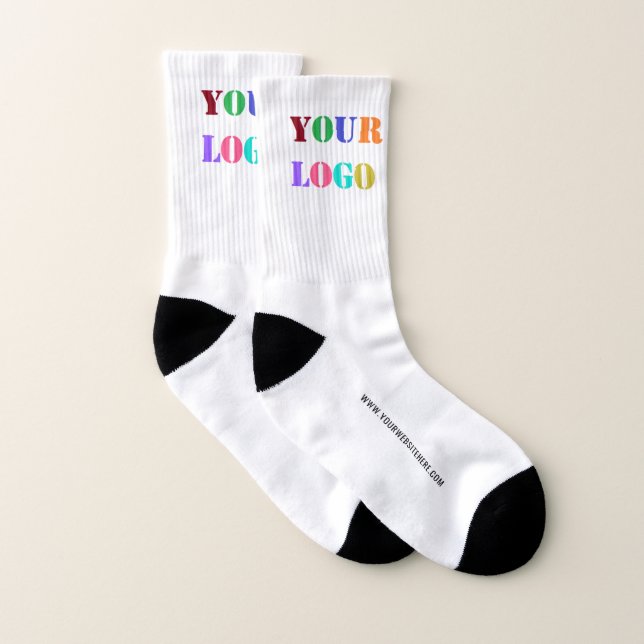 Custom Logo Promotional Business Personalised  Socks (Pair)