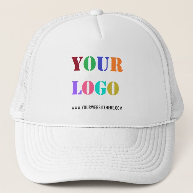 Custom Logo Promotional Business Personalised  Trucker Hat (Front)
