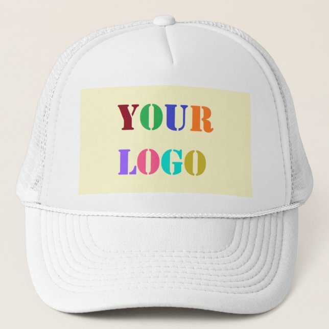 Custom Logo Promotional Business Trucker Hat (Front)