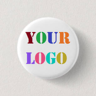 Custom Logo Promotional Company Personalise Button