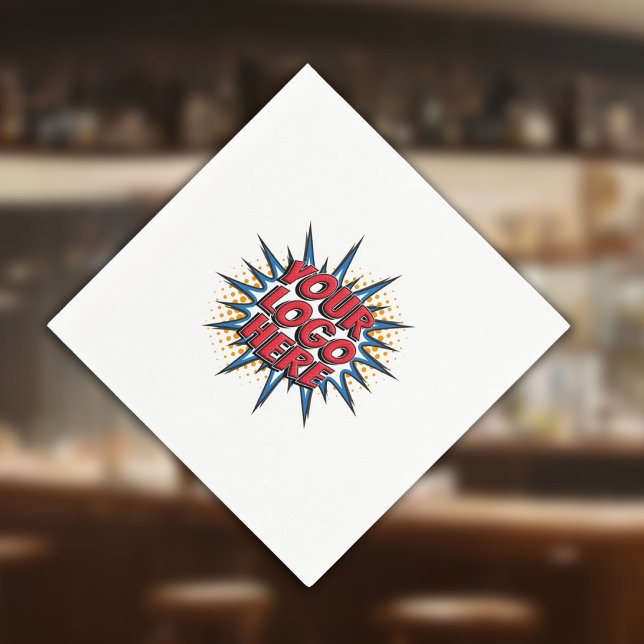 Custom Logo Promotional Paper Napkin (Creator Uploaded)