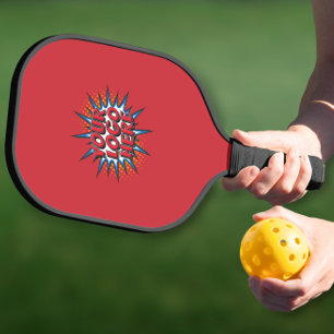 Custom Logo Promotional Red Pickleball Paddle