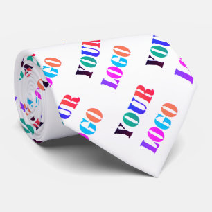 Custom Logo Promotional Your Business Personalised Tie