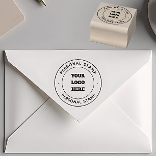 Custom Logo Rubber Stamp Personalized Branding