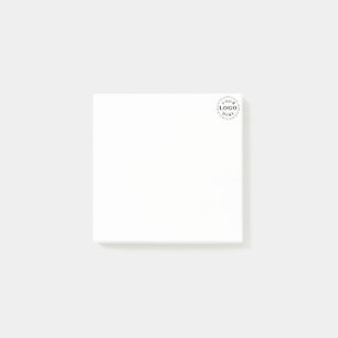 Custom Logo Simple 3" x 3" Post-it Notes