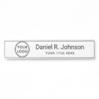 Custom logo simple white