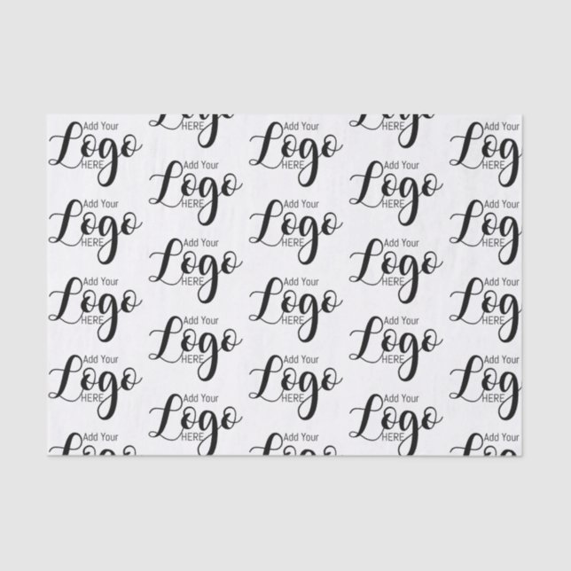 custom logo small business packaging Add you logo Tissue Paper (Front)