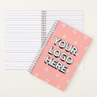 Custom Logo Spiral Notebook