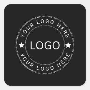 Custom Logo Square Sticker