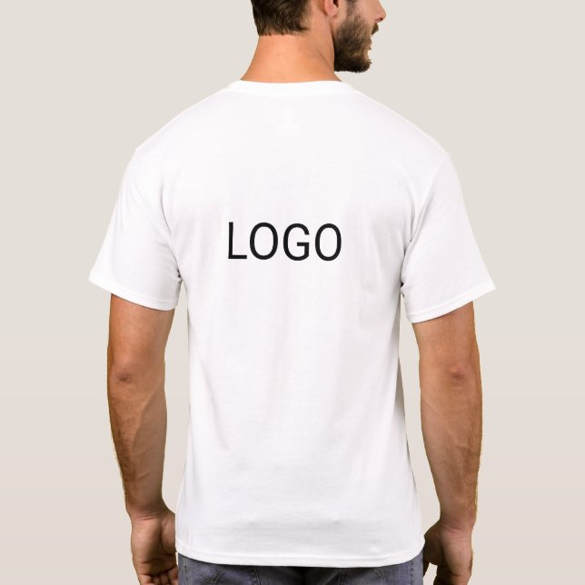 CUSTOM LOGO T-Shirt (Back)