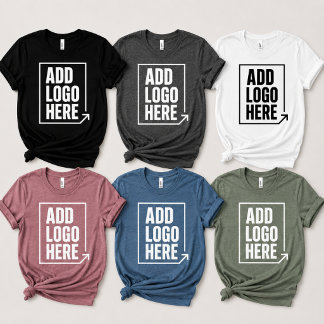 Custom Logo T-Shirt | Company, Team, Pet Photo 