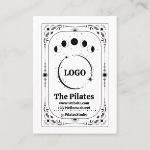 Custom Logo Tarot Pilates Yoga Spa Business Trend Appointment Card