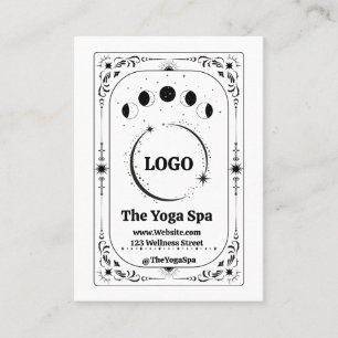 Custom Logo Tarot Yoga Spa Business Promotional Appointment Card
