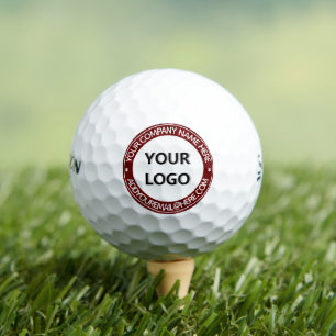 Custom Logo Text and Colours Golf Balls Stamps