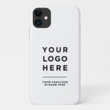 Custom Logo Text Apple iPhone Cases No Minimum