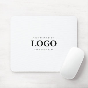 Custom Logo Text Business Company Mouse Pad