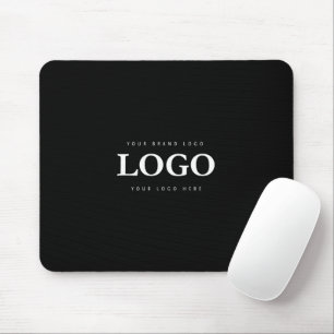 Custom Logo Text Business Company Mouse Pad