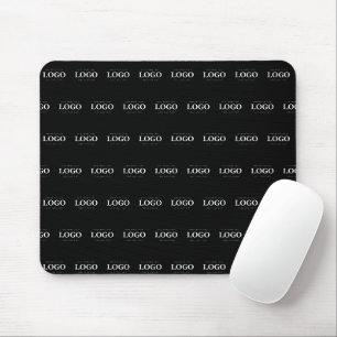 Custom Logo Text Business Company Mouse Pad