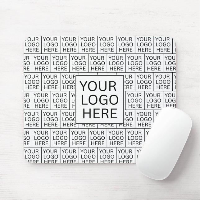 Custom Logo | Text Business Company  Mouse Pad (With Mouse)