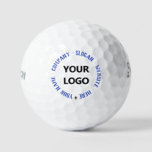 Custom Logo Text Personalised Stamps Golf Balls