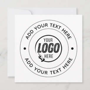 📝 Custom Logo & Text Personalized Business Event