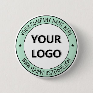 Custom Logo Text Promotional Button Choose Colours