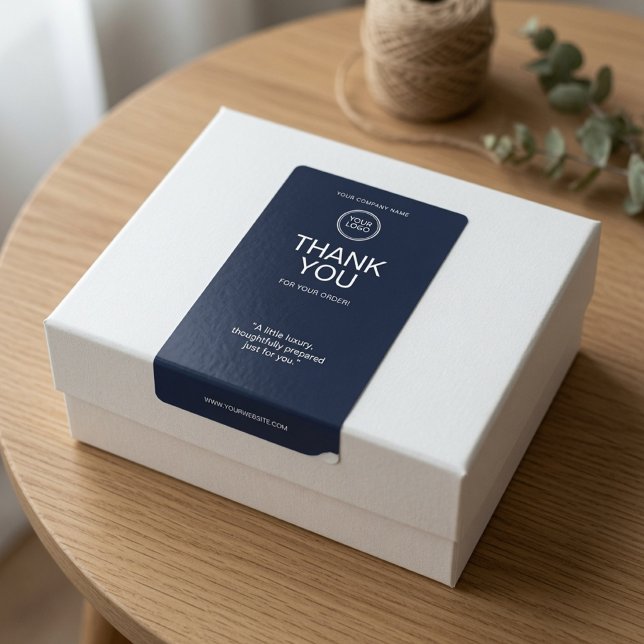 Custom Logo Thank You Shipping Labels | (Creator Uploaded)