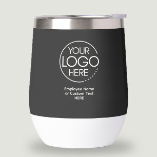 Custom Logo Travel Wine Tumbler with Lid