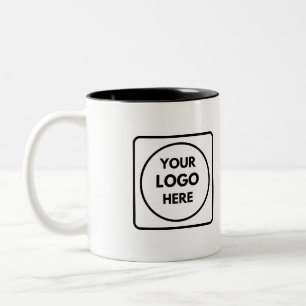 Custom Logo Two Tone Branded Business mug