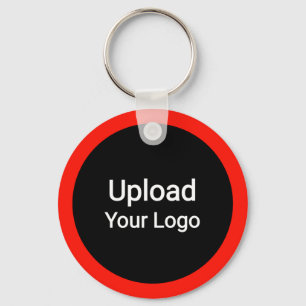 Custom Logo Upload Personalised Business Key Ring