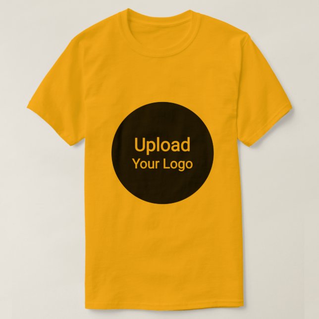 Custom Logo Upload | Personalised Business T-Shirt (Design Front)