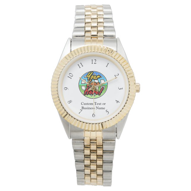 Custom Logo Watch, No Minimum Quantity Watch (Front)