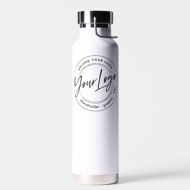 Custom Logo Water Bottle (Left)