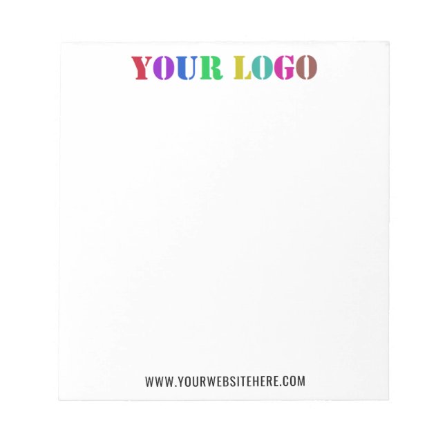 Custom Logo Website Notepad Promotional Business (Front)