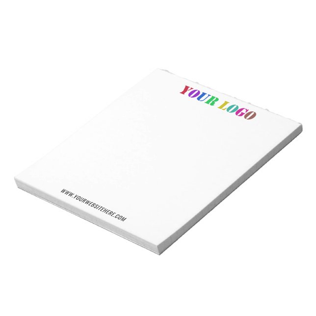 Custom Logo Website Notepad Promotional Business (Rotated)