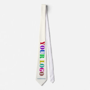 Custom Logo Website Promotional Business Neck Tie