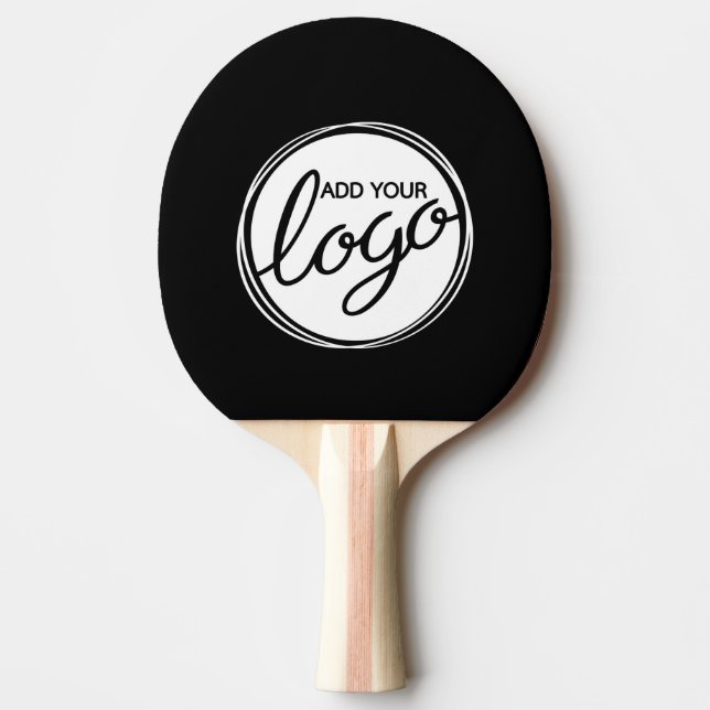 Custom Logo with Name Ping Pong Paddle (Front)