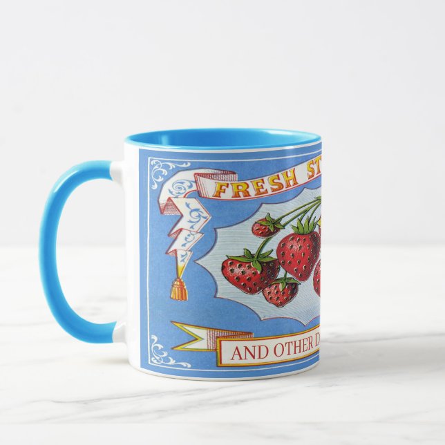Custom Logo with Your Business or Personalise Text Mug (Left)
