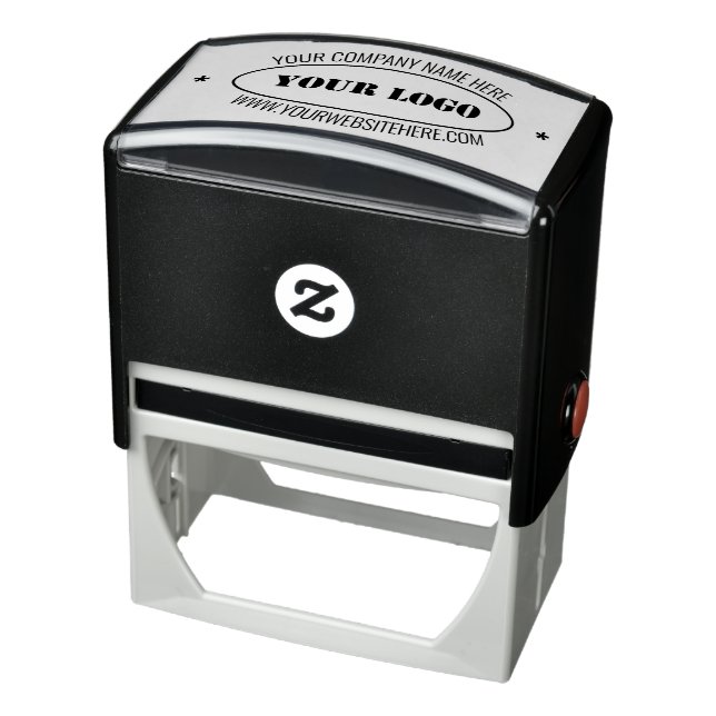 Custom Logo Your Business Name Personalised Self-inking Stamp (Product)