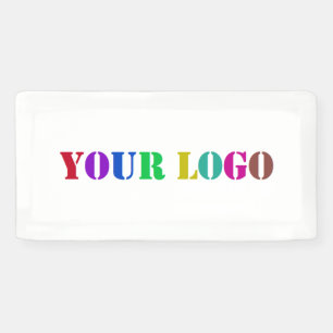 Custom Logo Your Business Promotional Banner