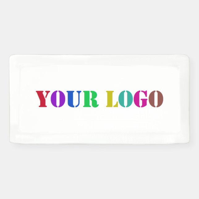 Custom Logo Your Business Promotional Banner (Horizontal)